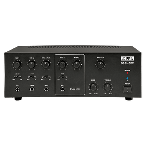 Ahuja SSB85FX 4-Mic & 1-Aux Input Mixer Amplifier