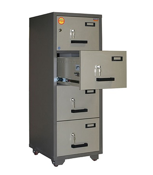 Valberg FC 4K-KK 4 Drawer Fireproof File Cabinet