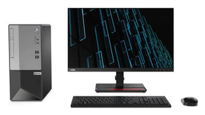 Lenovo V50T Desktop Tower (Intel Core i7, 4GB RAM, 1TB HDD, DOS) with Arabic Keyboard