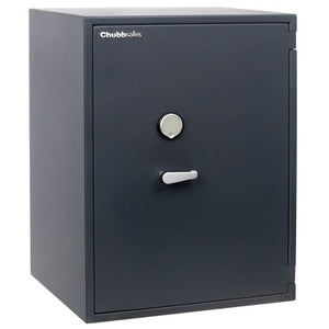ChubbSafes Senator Safe Grade I Model 3 M-65 63L 1 Shelf Key Lock + Electronic Lock Fire And Burglary Proof Security Safe