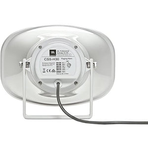 JBL CSS-H30 Commercial Solutions Series 30W Paging Horn - White (Each)