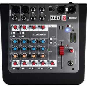 Allen & Heath ZEDi-8 Compact Hybrid Mixer/USB Interface
