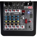 Allen & Heath ZED-6FX Compact Analog Mixer (with On-Board Effects Engine)