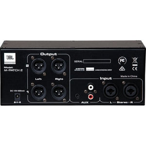 JBL M Patch 2 Passive Stereo Controller and Switch Box