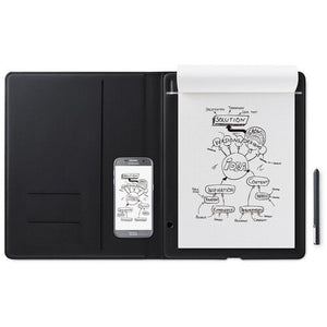 Wacom Bamboo Folio Smartpad – Digital Smart Notepad to Capture Handwritten Notes & Sketches