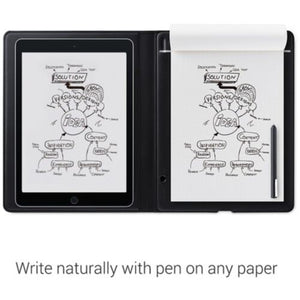 Wacom Bamboo Folio Smartpad – Digital Smart Notepad to Capture Handwritten Notes & Sketches