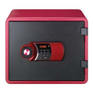 Eagle YES-M020 (Red) Series Safe - YES-M020(RD) Secure Steel Lockbox