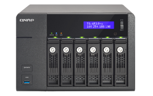 QNAP TS-653 Pro (TS-653 Pro-8G) (Celeron 2.0, 8GB, QTS 4.1)