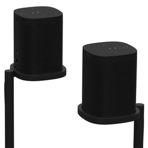 Sonos Stands for One Elegant Floor Stand Accessory - Black (Pair)