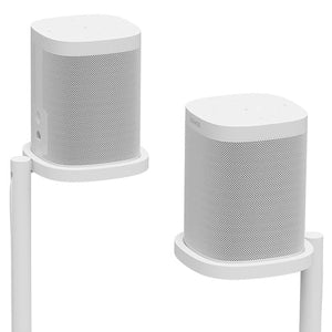 Sonos Stands for One Elegant Floor Stand Accessory - White (Pair)