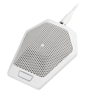 Audio-Technica U891RWB Cardioid Condenser Boundary Switch Phantom White Microphone