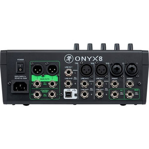 Mackie ONYX8 Multitrack USB With 8-Channel Premium Analog Mixer