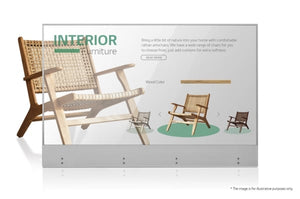 LG 55EW5TK-A Cutting Edge 55 Inch Transparent OLED Display for Futuristic Presentations