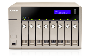 QNAP TVS-863 (TVS-863+-16G) (AMD 2.4, 16GB, QTS 4.1)