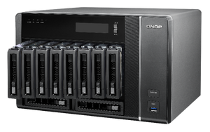 QNAP TVS-EC1080 (TVS-EC1080-E3-8G) (Xeon E3, 8GB, QTS 4.1)