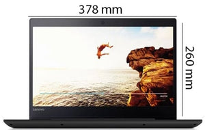 Lenovo I 320-81BG00R6AX 15.6 HD Laptop (Core i3 8130U 2.2 GHZ, 2TB, 4GB RAM)