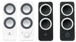 Logitech Z200 Midnight Black-3.5 mm Audio Jack Multimedia Speakers