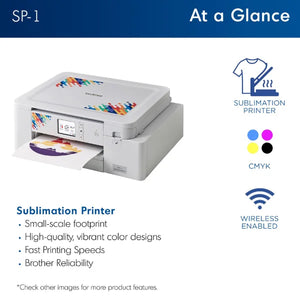 Brother SP‑1 Sublimation Printer – High-Speed, Ultra‑Fine Ink