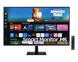 Samsung M5 32" Flat M50D FHD for Streaming TV & Gaming Smart Monitor Black