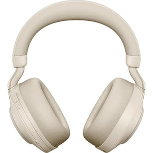 Jabra Evolve2 85 Noise Canceling Wireless Over Ear Headset – Beige