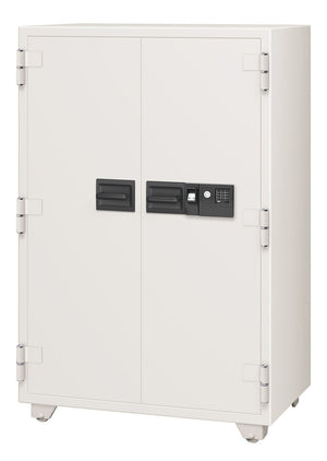 EIKO 2D-202YET Two-Door Large Fire-Resistant Commercial Safe, Dual Electronic & Key Lock, SKU 2D-202YET