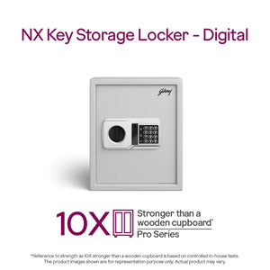 Godrej Key Storage Digital Locker – NX Key Storage Locker, Digital Security Safe