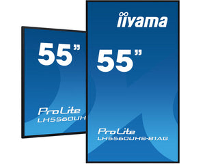 55" 4K UHD professional digital signage display with advanced control and connectivity options – ProLite LH5560UHS-B1AG