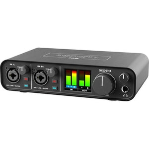 MOTU M2 2x2 USB Audio Interface With Studio Quality Sound