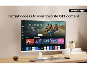 Samsung M7 M70D 4K UHD Smart Monitor 32" White