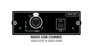 Soundcraft 32 Channel MADI+32CH USB Si Option Card for Stagebox and Record