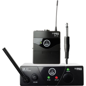AKG WMS40 Mini Instrumental Set Band-US45-C Wireless Microphone System