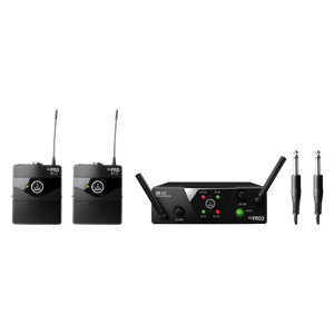 AKG WMS40 Mini Dual Instrumental Set Wireless Microphone System