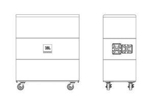 JBL VTX-V25-VT-CVR Padded Cover