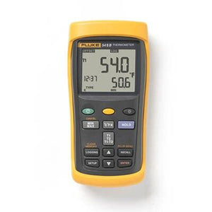 Fluke 54 II B 50 Hz Dual Input Digital Thermometer with Data Logging