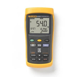 Fluke 54 II B 50 Hz Dual Input Digital Thermometer with Data Logging