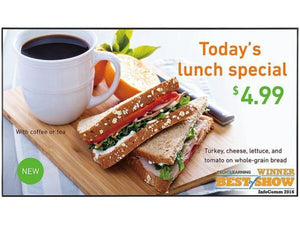 SHARP 55" Full HD LED Edge-Lit Professional LCD Monitor PN-R556