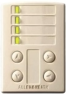 Allen & Heath DR66 4 Switch & 4 LED Wall Plate