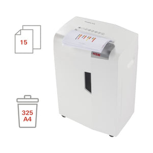 HSM SHREDSTAR X15 4 x 37 mm P-4 15 Sheet Capacity Cross Cut Shredder