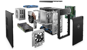 Dell Precision 3650 Tower WorkStation (11th Generation Intel Xeon W-1350, 8GB, 1TB HDD, Window 10 Pro)