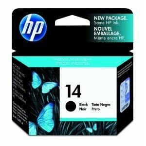 HP 14 Black Original Ink Cartridge C5011A