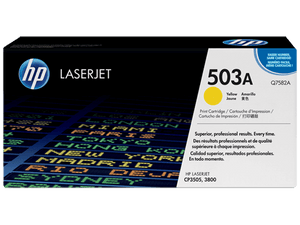 HP 503A Yellow Original LaserJet Toner Cartridge Q7582A