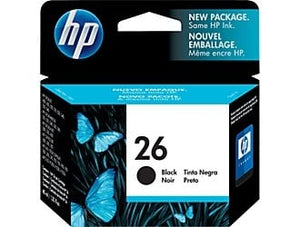 HP 26 Black Original Ink Cartridge 51626A