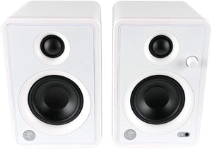 Mackie CR3-XLTD-WHT Creative Reference Series 3" Multimedia Monitor With Bluetooth Speakers (Pair)