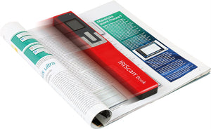 IRIS IRIScan Book 5 Portable Wifi Scanner- Red