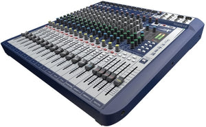 Soundcraft Signature 16 High Performance 16-Input Small Format Mixer with Effects