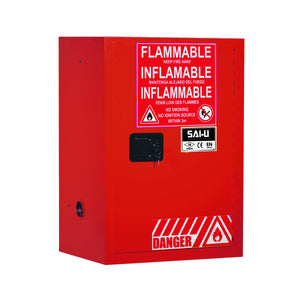 SAI-U Flammable Safety Cabinet SC0012R – Leak-Proof, Outdoor Dangerous Goods Storage, SKU: SC0012R