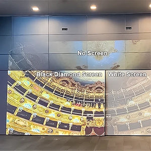 Black Diamond TBF100BD14 Fixed Frame Projector Screen – 100", 16:9, ALR