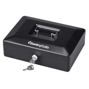 Sentry Cash Box CB-10 | Secure Locking Money Box | SKU CB-10