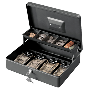 Sentry Deluxe Cash Box DCB-12ML – Secure Locking Cash Storage | SKU: DCB-12ML