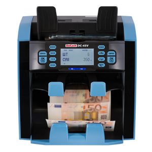 DoCash DC-45V Banknote Counter, Professional Bill Counting Machine, SKU: DoCash DC-45V